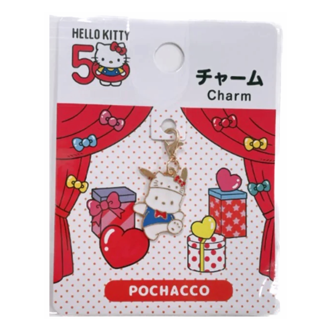 SANRIO HELLO KITTY 50TH ANNIVERSARY CHARM POCHACCO