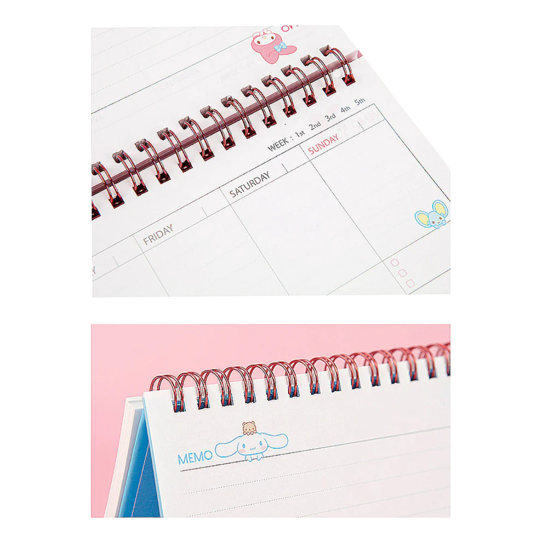 SANRIO PP COVER WEEKLY PLANNER