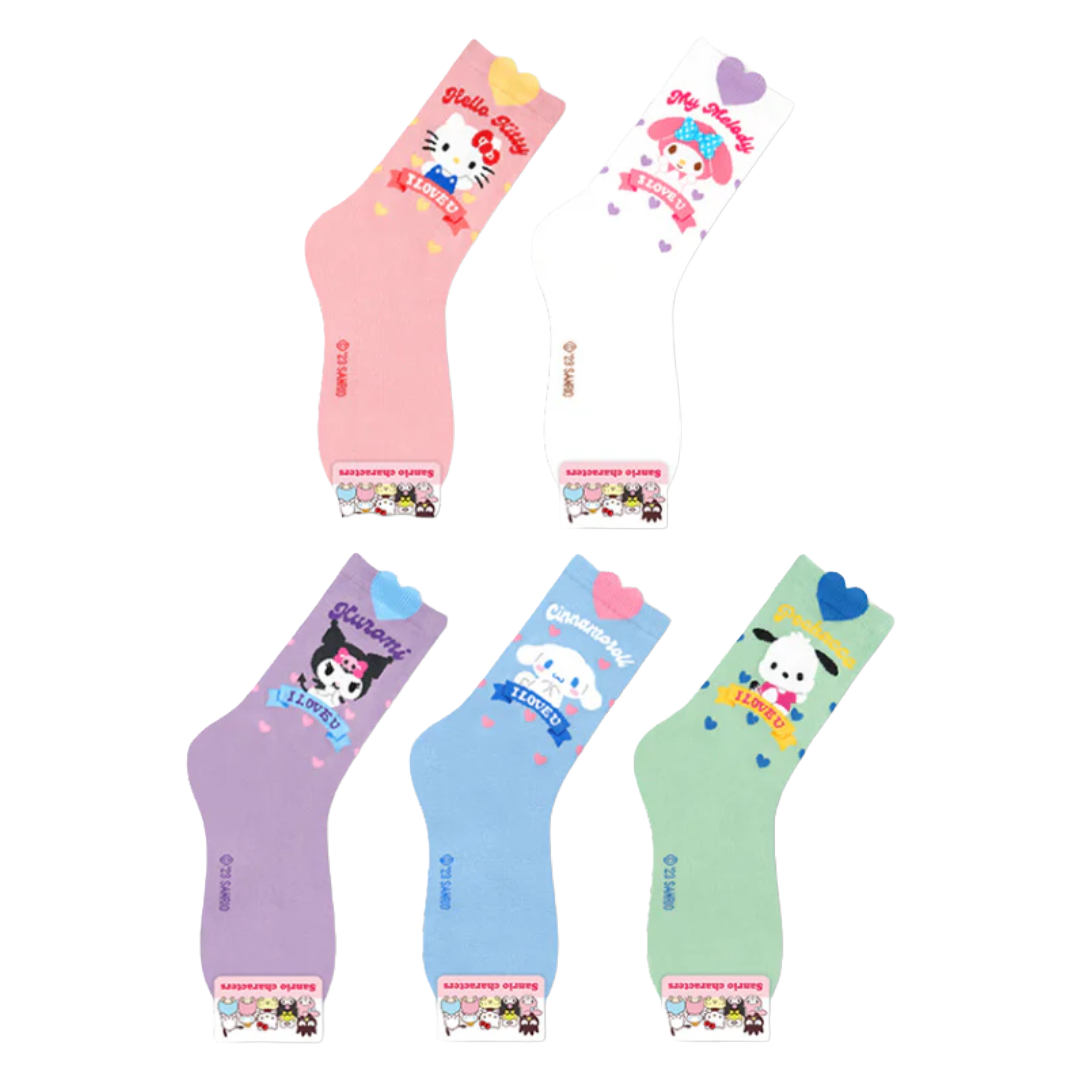 SANRIO ANKLE SOCKS I LOVE U