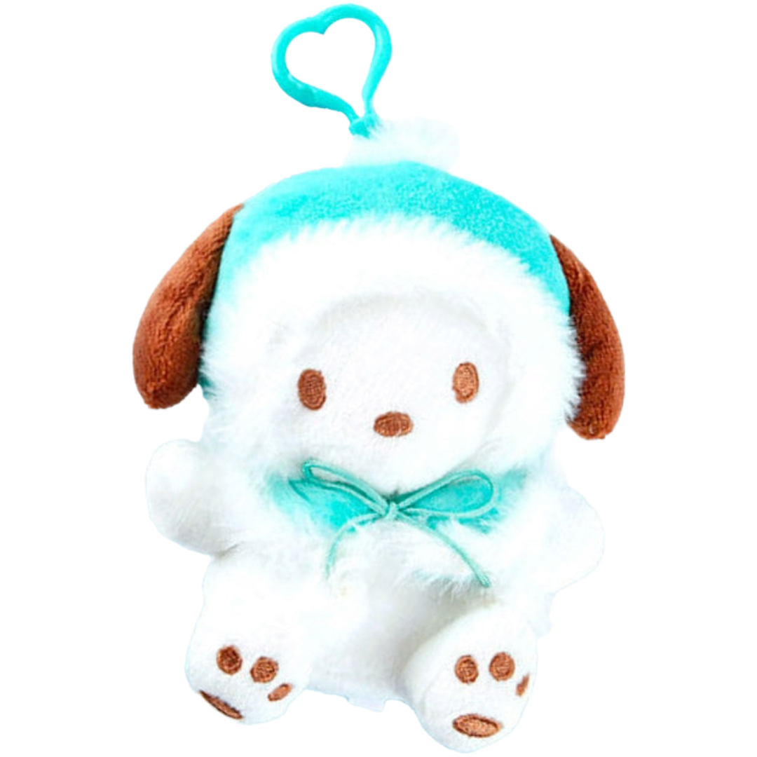 SANRIO KEY HOLDER CLOAK POCHACCO 13CM