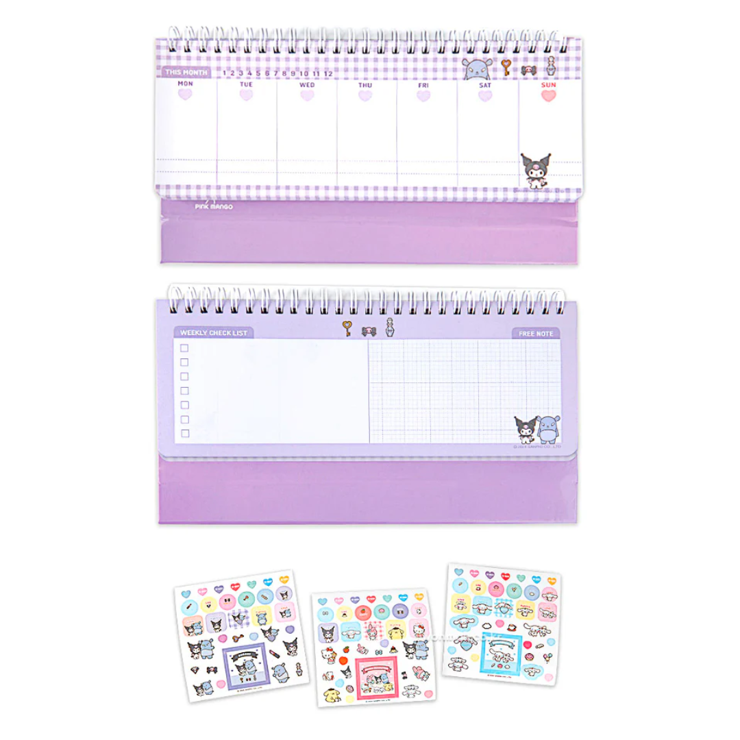 SANRIO WEEKLY PLANNER KUROMI
