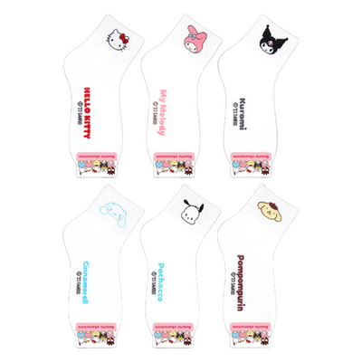 SANRIO ANKLE SOCKS WHITE