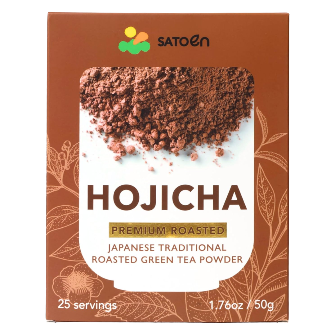 SATOEN PREMIUM ROASTED HOJICHA POWDER 1.76OZ