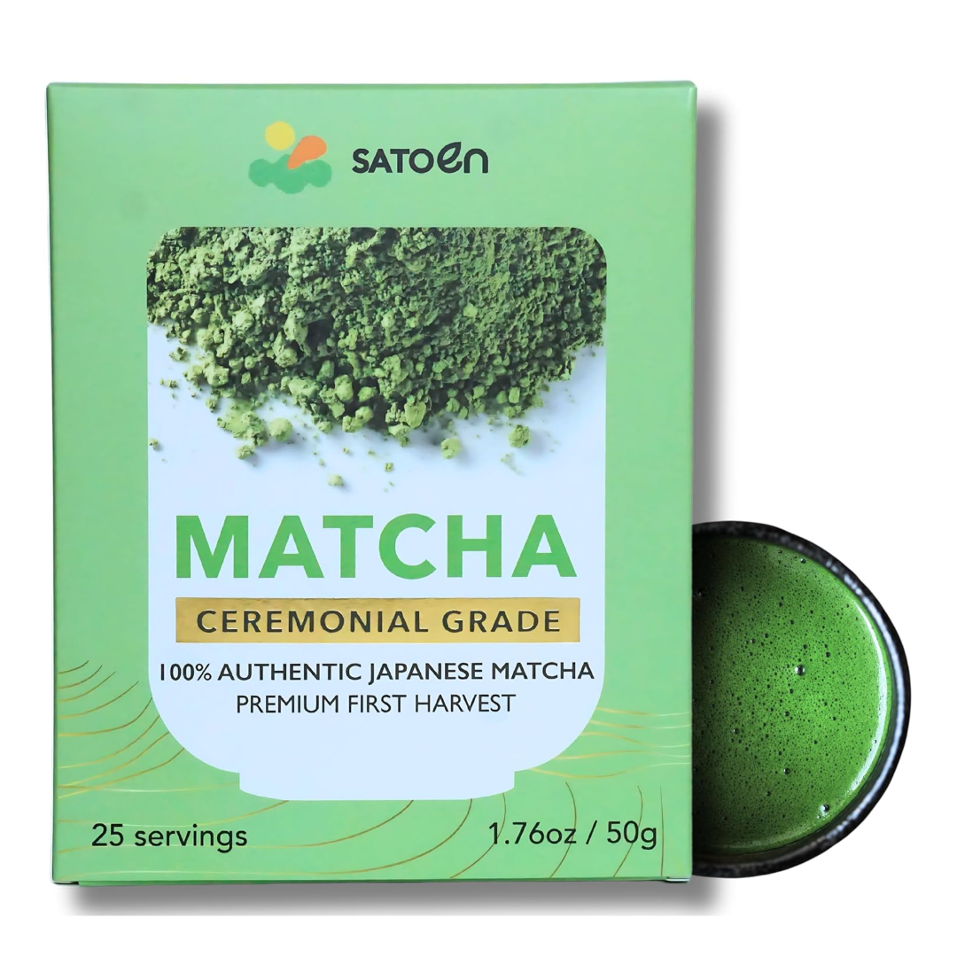 SATOEN JAPANESE MATCHA CEREMONIAL GRADE 1.76OZ
