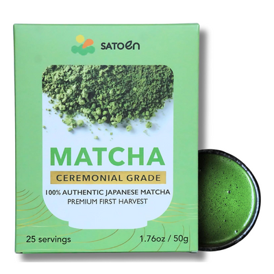 SATOEN JAPANESE MATCHA CEREMONIAL GRADE 1.76OZ