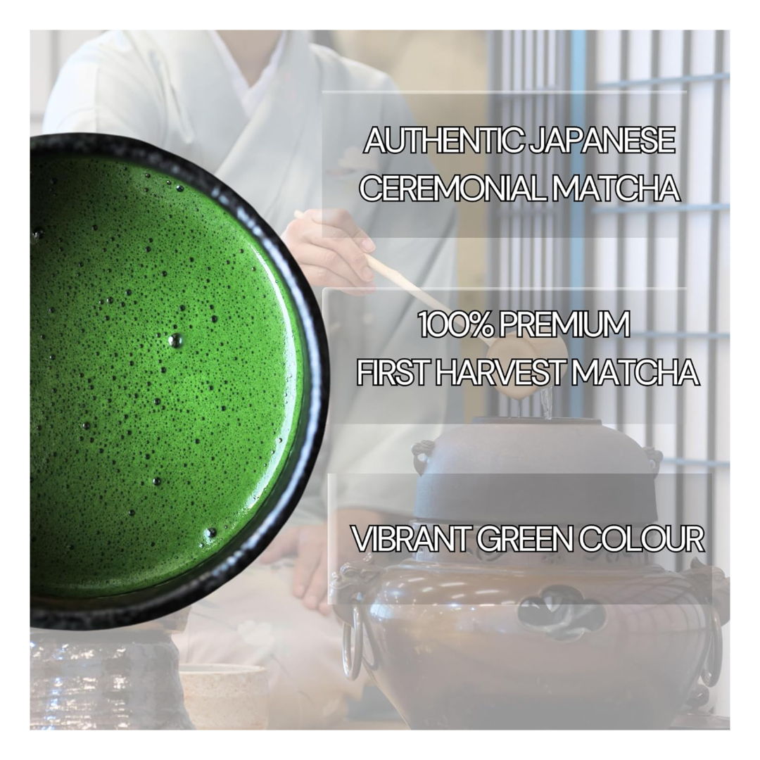 SATOEN JAPANESE MATCHA CEREMONIAL GRADE 1.76OZ