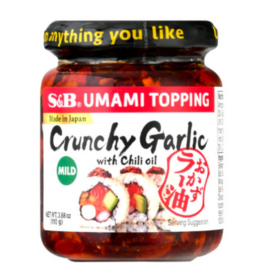 SB CHILI OIL W/CRUNCHY GARLIC