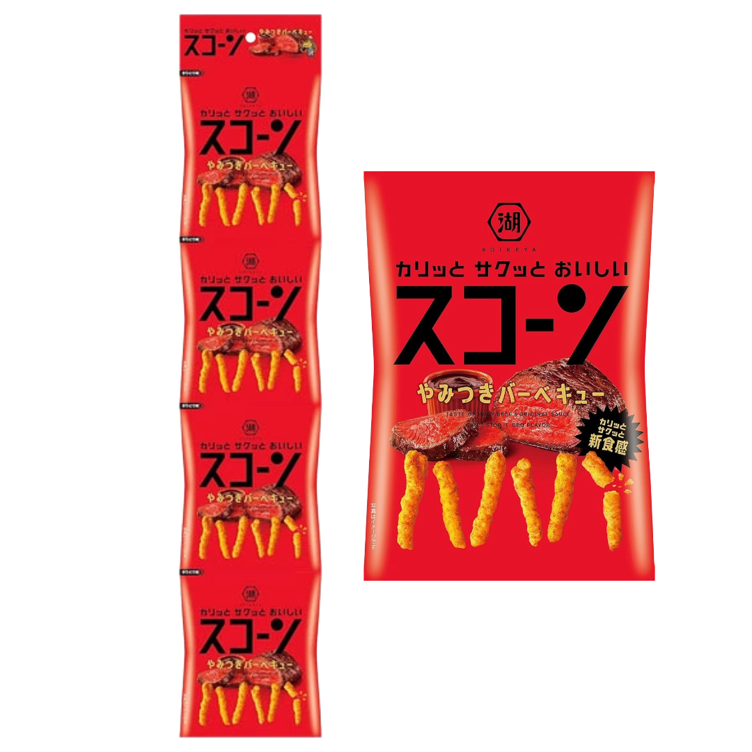 KOIKEYA SCORN BBQ BEEF FLAVOR 4P