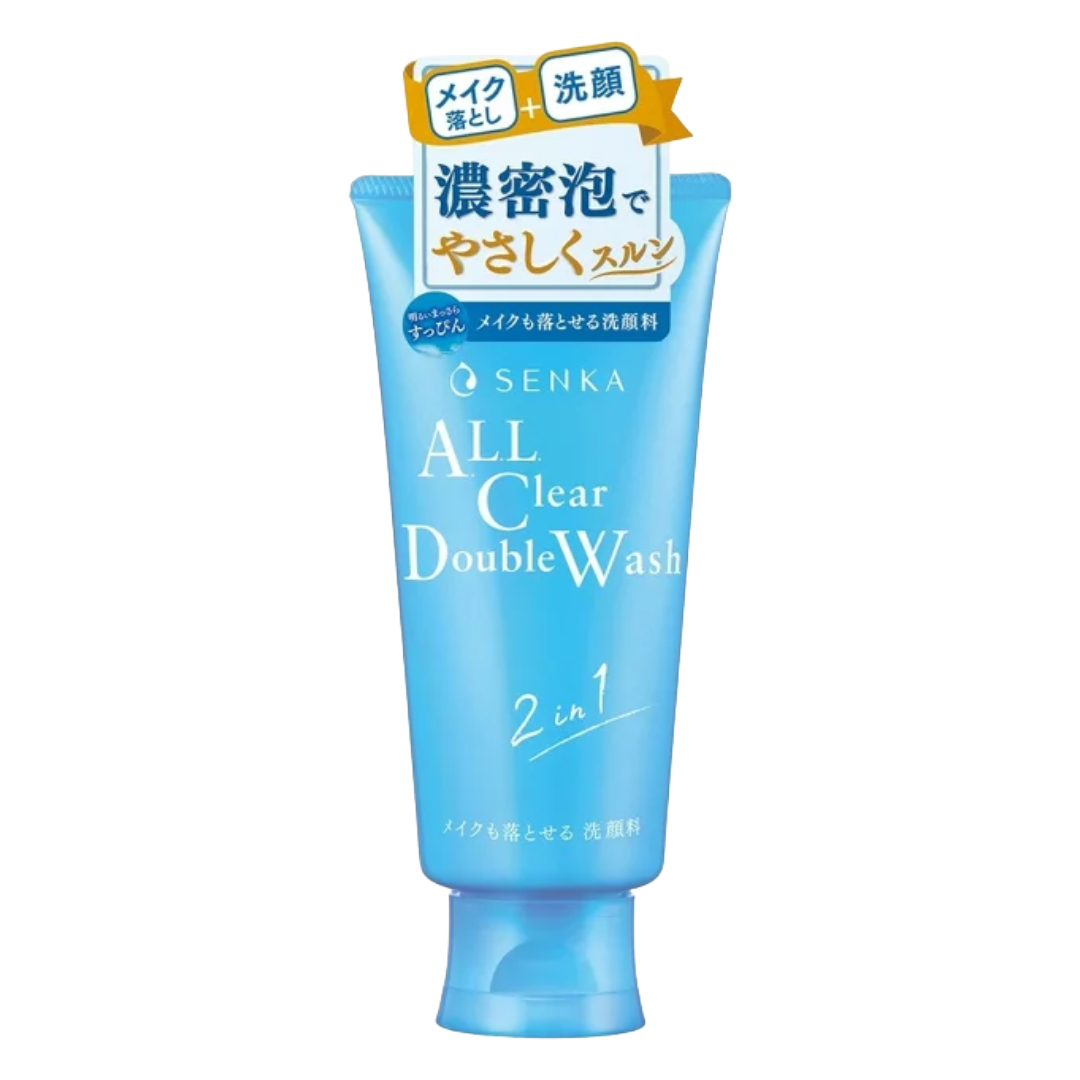 SHISEIDO SENKA ALL CLEAR DOUBLE FACE WASH