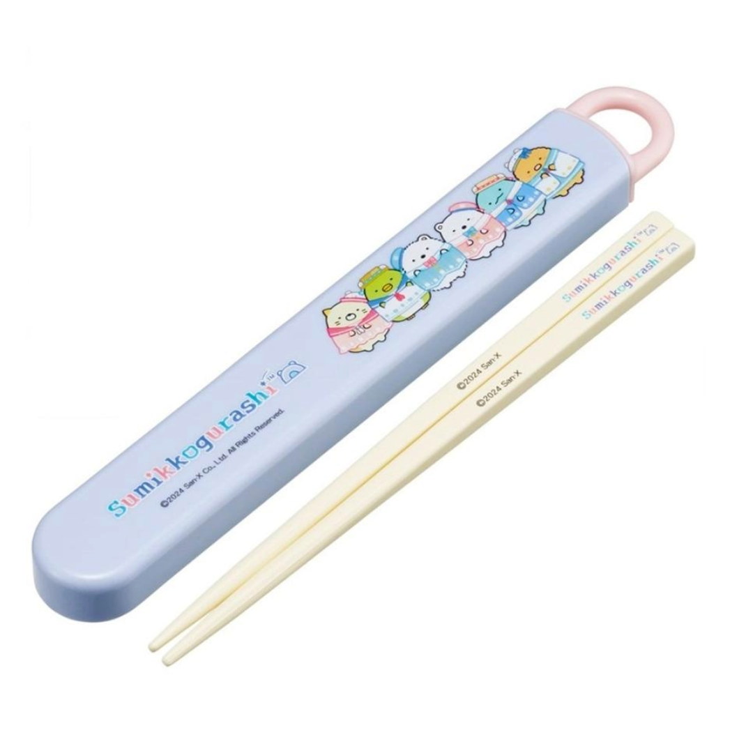 SKATER SUMIKKO GURASHI CHOPSTICKS & CASE SET