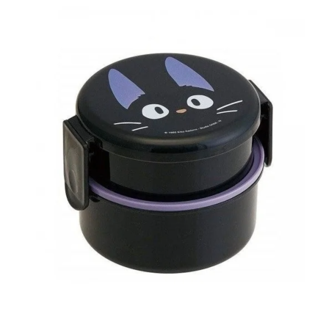 SKATER KIKI'S DELIVERY 2 TIER ROUND LUNCH BOX JIJI 500ML