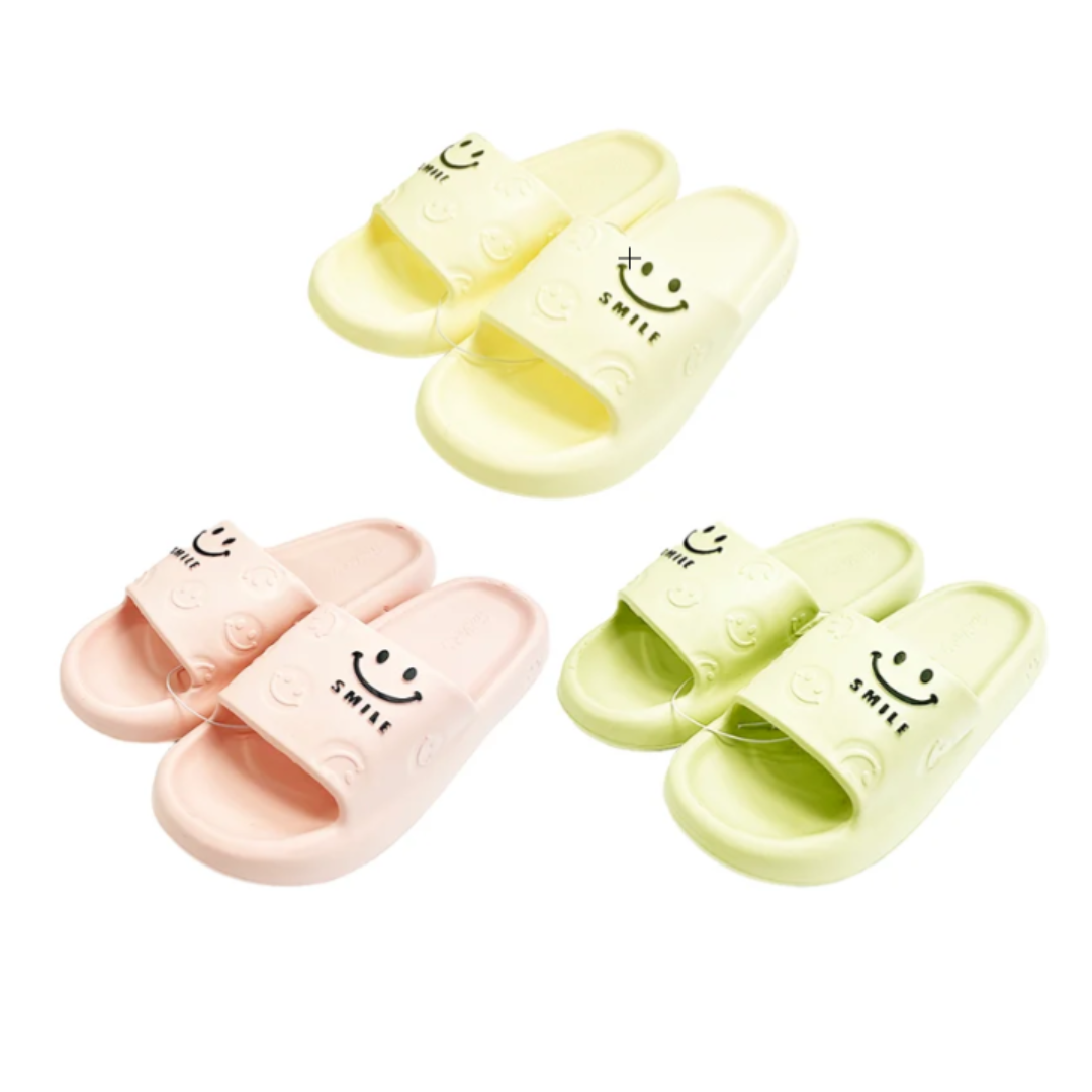 COLOR EVA THICK SLIPPER SMILE 25CM