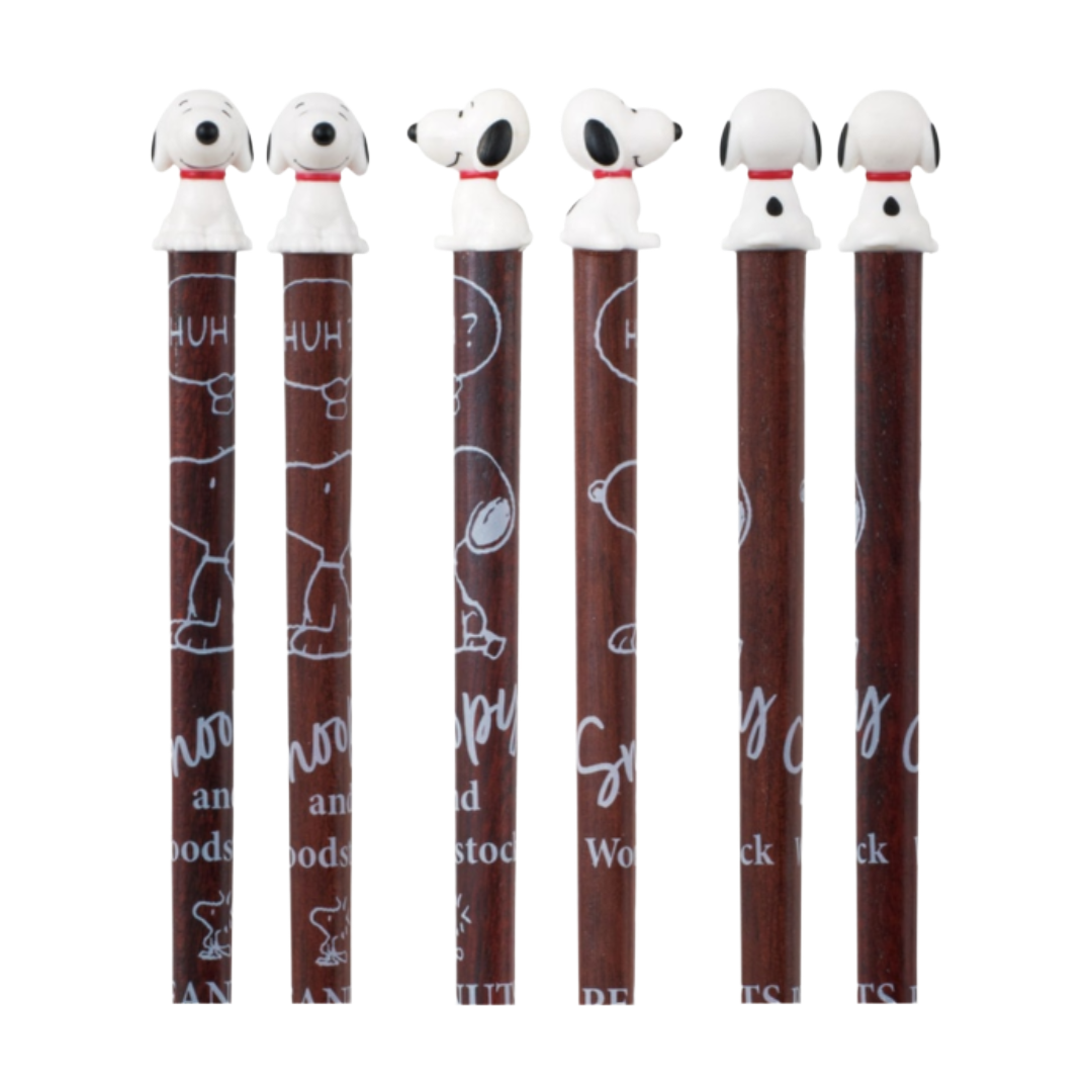 SKATER PEANUT SNOOPY CHOPSTICKS WITH MASCOT 21CM