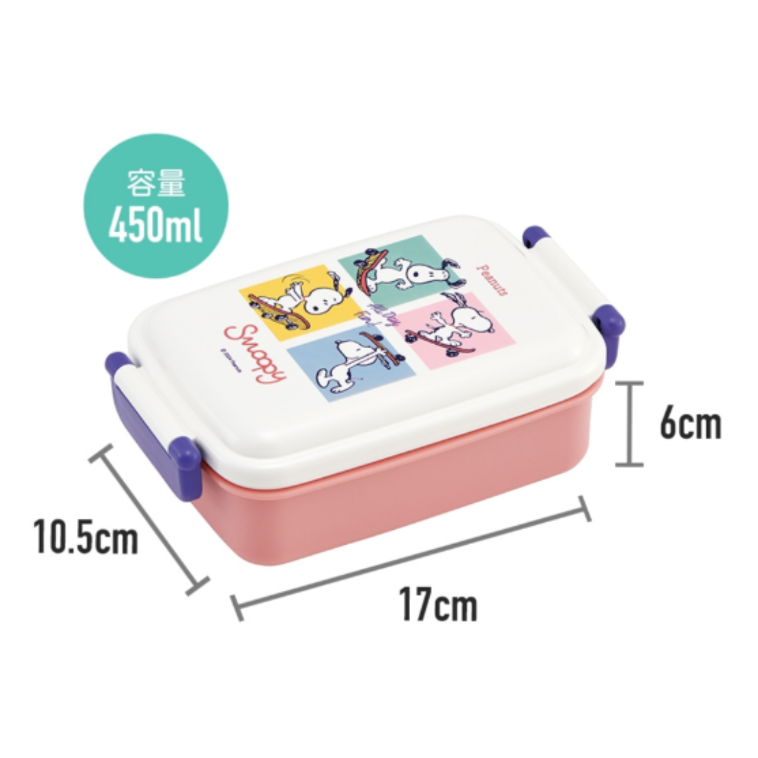 SKATER PEANUT SNOOPY LUNCH BOX 450ML