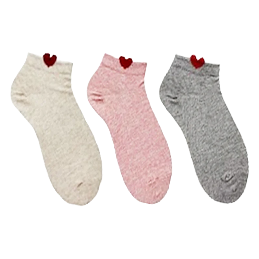 HEART ANKLE SOCKS