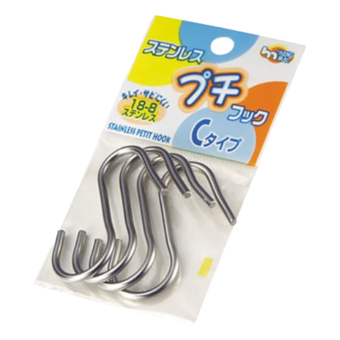 STAINLESS PETIT HOOK 56×32MM