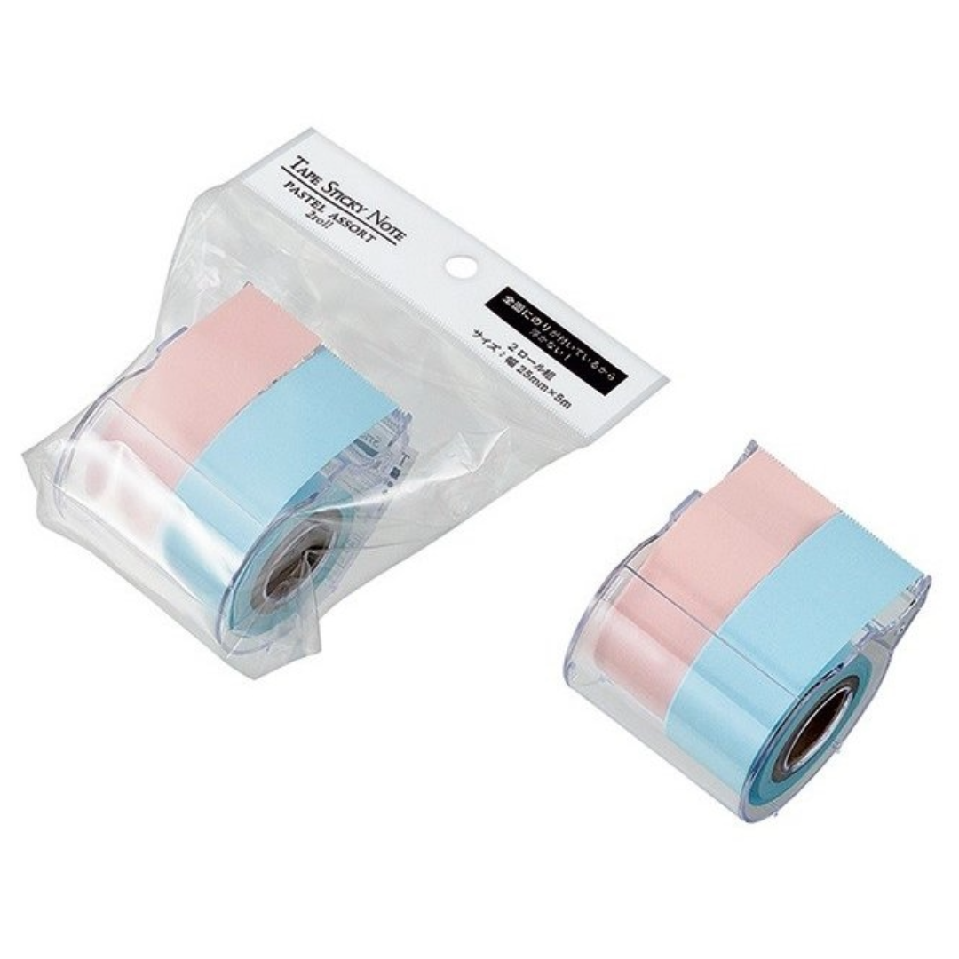 ECHO TAPE STICKY NOTE PASTEL 2ROLLS