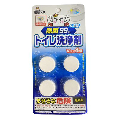 SUGOUDEKUN TOILET CLEANSING TABLETS 4P