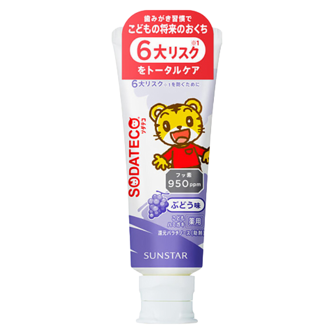 DENTAL SUNSTAR SODATECO TOOTH PASTE GRAPE