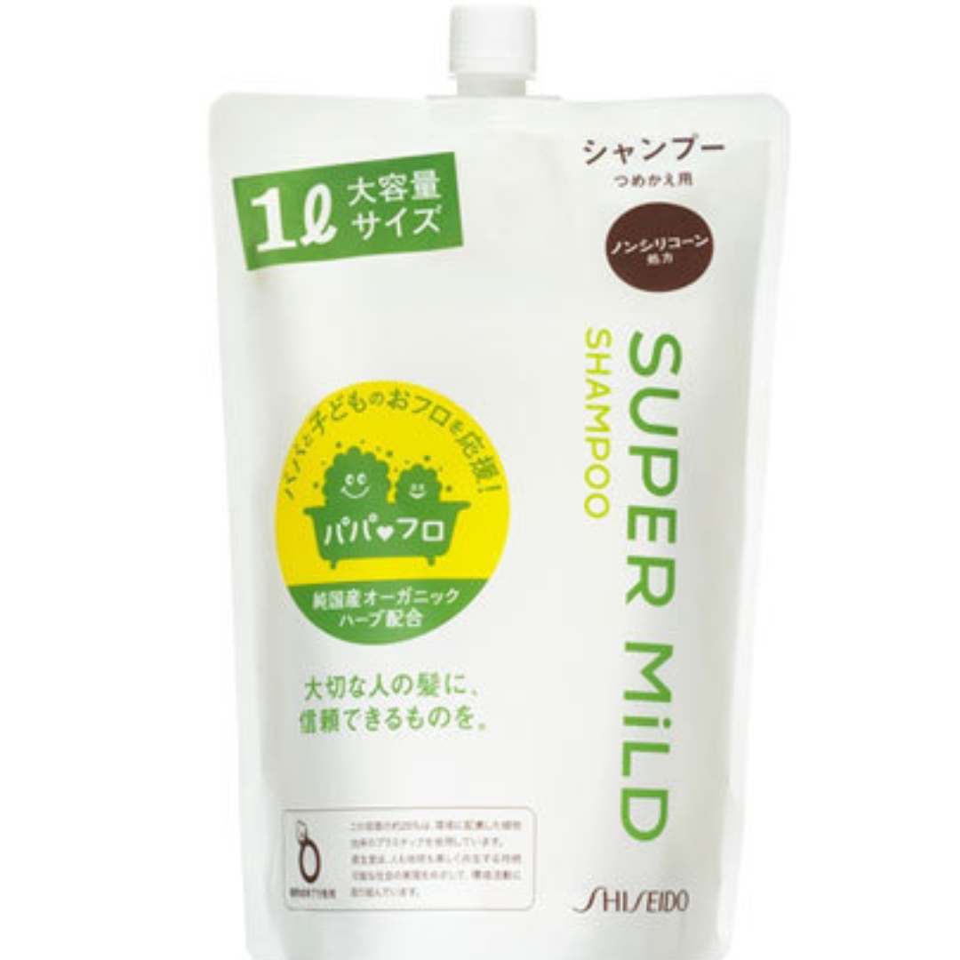 SHISEIDO SUPER MILD SHAMPOO REFILL LARGE 1000ml