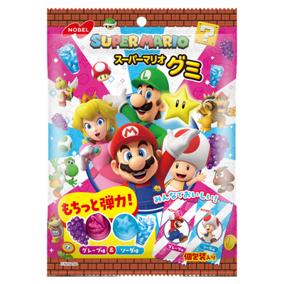 SUPER MARIO GUMMY GRAPE & SODA