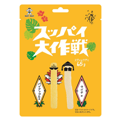 WANT WANT SUPPAI DAISAKUSEN PINAPPLE&LYCHEE