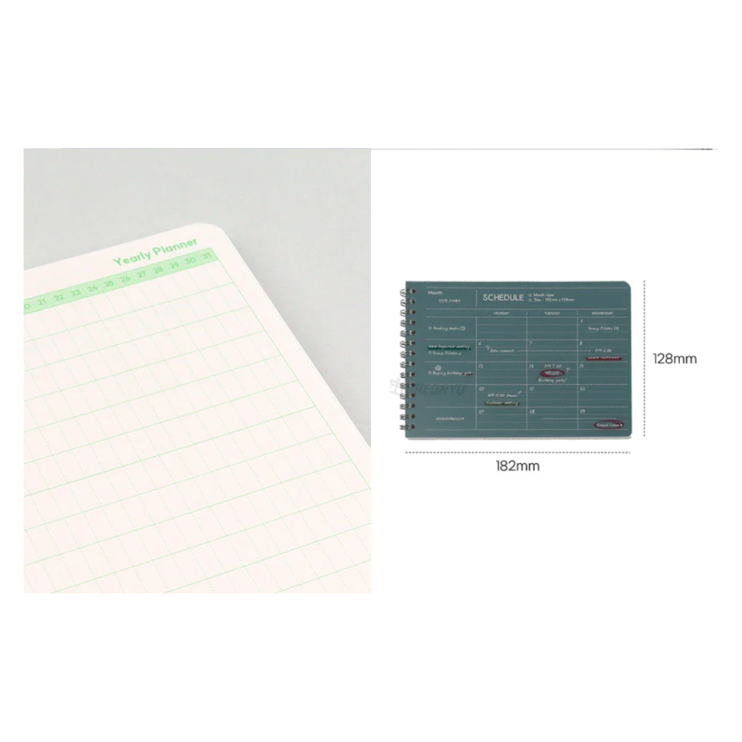 S&C MONTHLY SCHEDULER B6