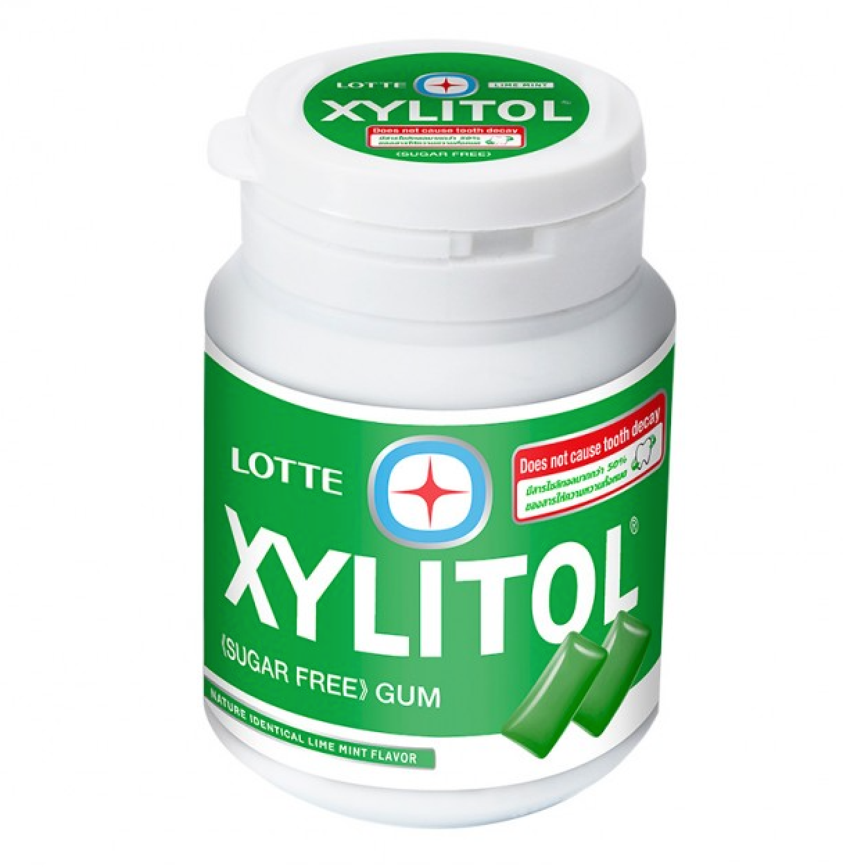 LOTTE XYLITOL LIME MINT GUM