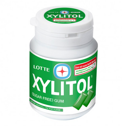 LOTTE XYLITOL LIME MINT GUM