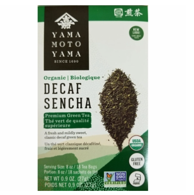 YMY ORGANIC SENCHA DECAF TEABAG