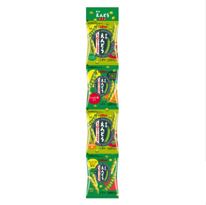 CALBEE SAYAENDO MINI PEA 4P