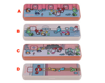 AMONG US FLAT PENCIL CASE