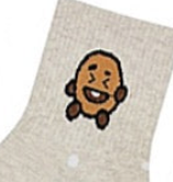 ANKLE SOCKS CUTE IDOL BT21 ONE SIZE
