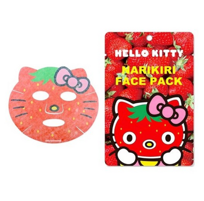 NARIKIRI HELLO KITTY FACE MASK STRAWBERRY