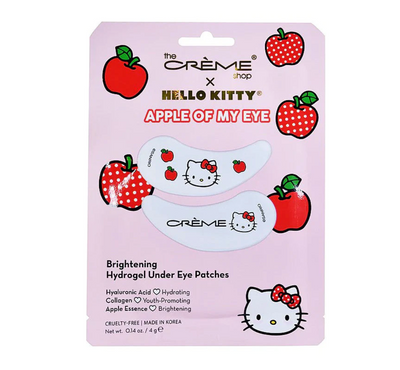 TCS KITTY APPLE OF MY EYE BRIGHTENING HYDROGEL UNDER EYE PATCHES