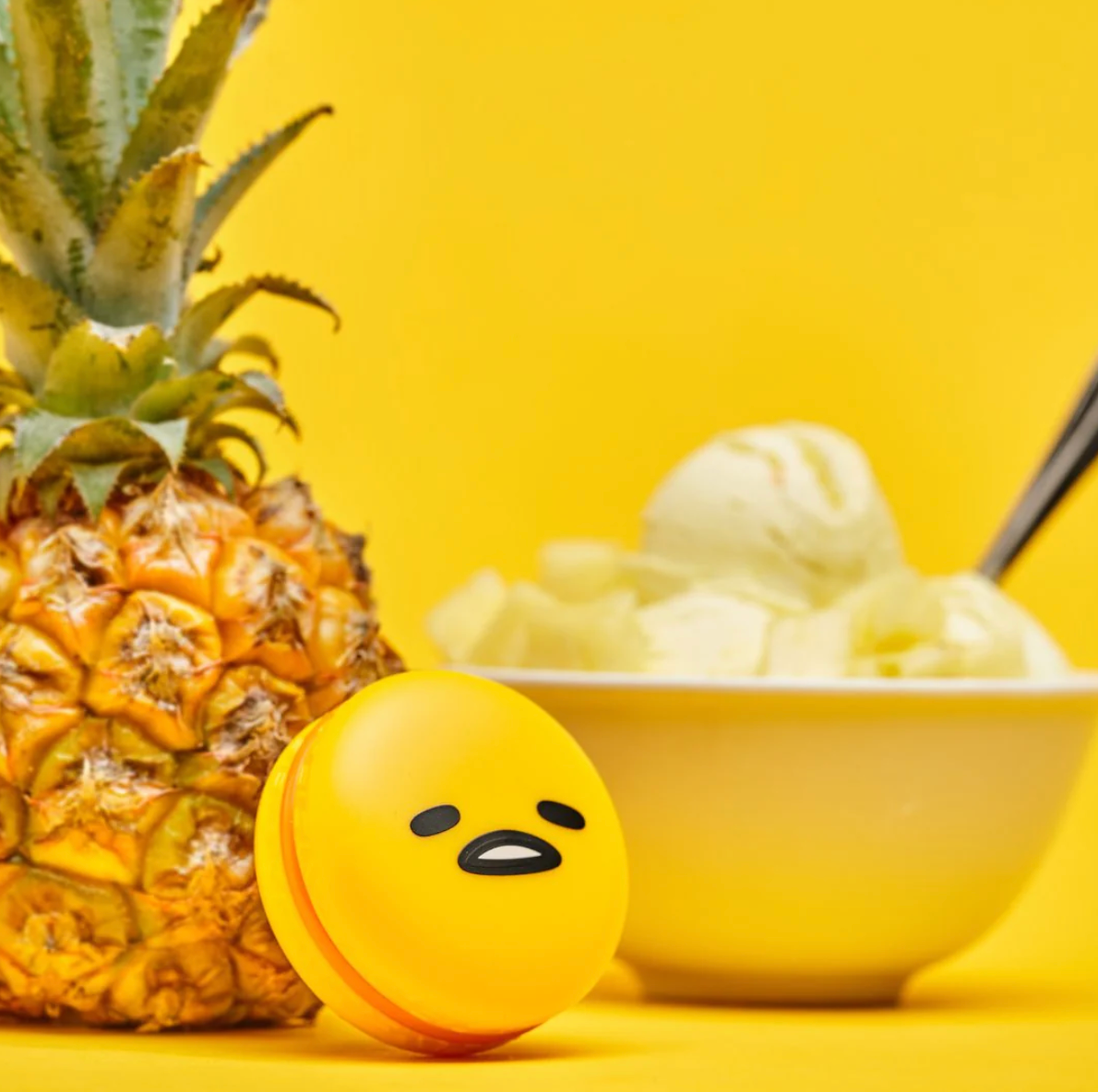 TCS GUDETAMA MACARON LIP BALM PINEAPPLE SHERBET