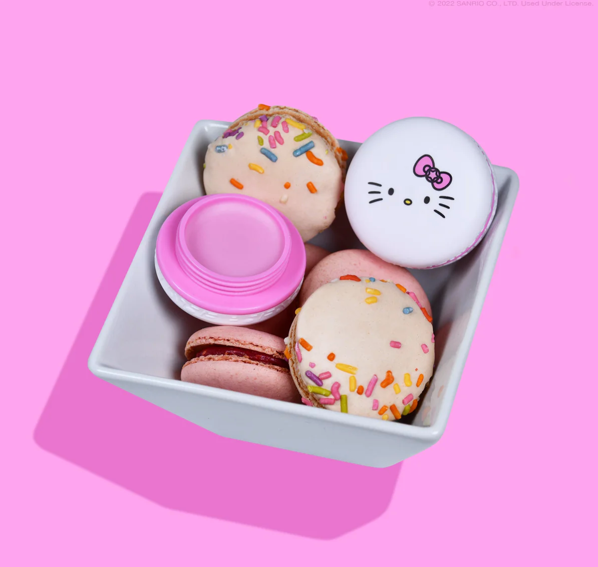 TCS HELLO KITTY MACARON LIP BALM SWEET SPRINKLES