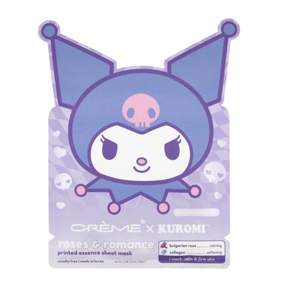 TCS KUROMI PRINTED ESSENCE SHEET MASK ROSES AND ROMANCE