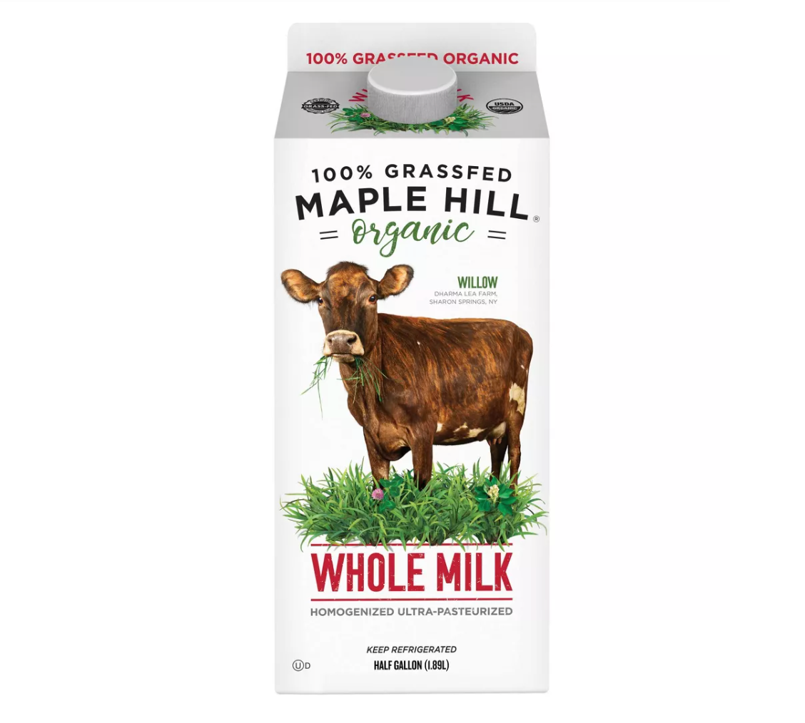 MAPLE HILL ORGANIC WHOLE MILK