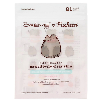 TCS PUSHEEN INFUSED HYDROCOLLOID BLEMISH PATCHES