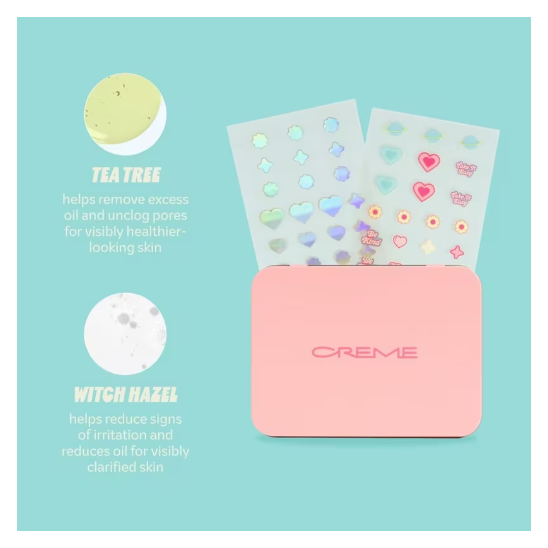 TCS BLEMISH PATCHES IN TIN CASE WITH STICKERS