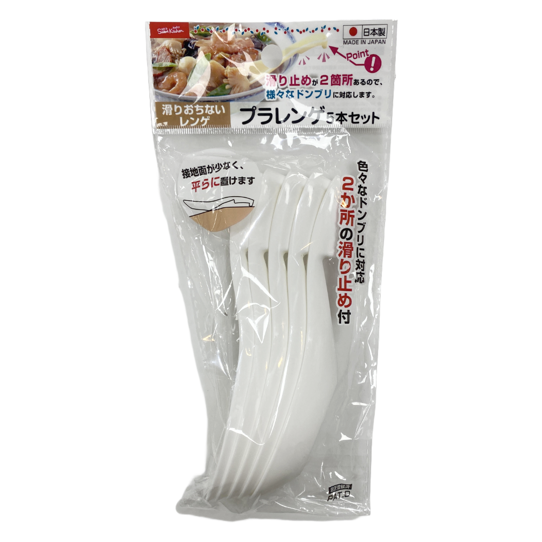 TIS PLASTIC RENGE SPOON 5P