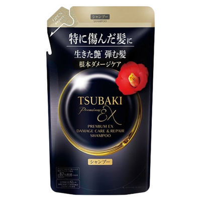 SHISEIDO TSUBAKI PREMIUM EX INTENSIVE REPAIR SHAMPOO REFILL 363ML