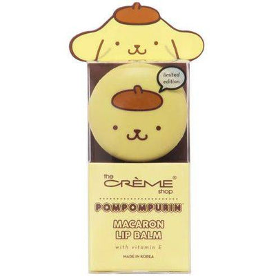 TCS POMPOMPURIN MACARON LIP BALM CARMEL PUDDING