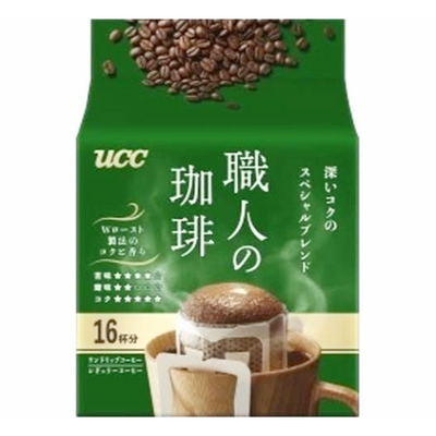 UCC DRIP COFFEE SHOKUNIN SPECIAL BLEND 16P