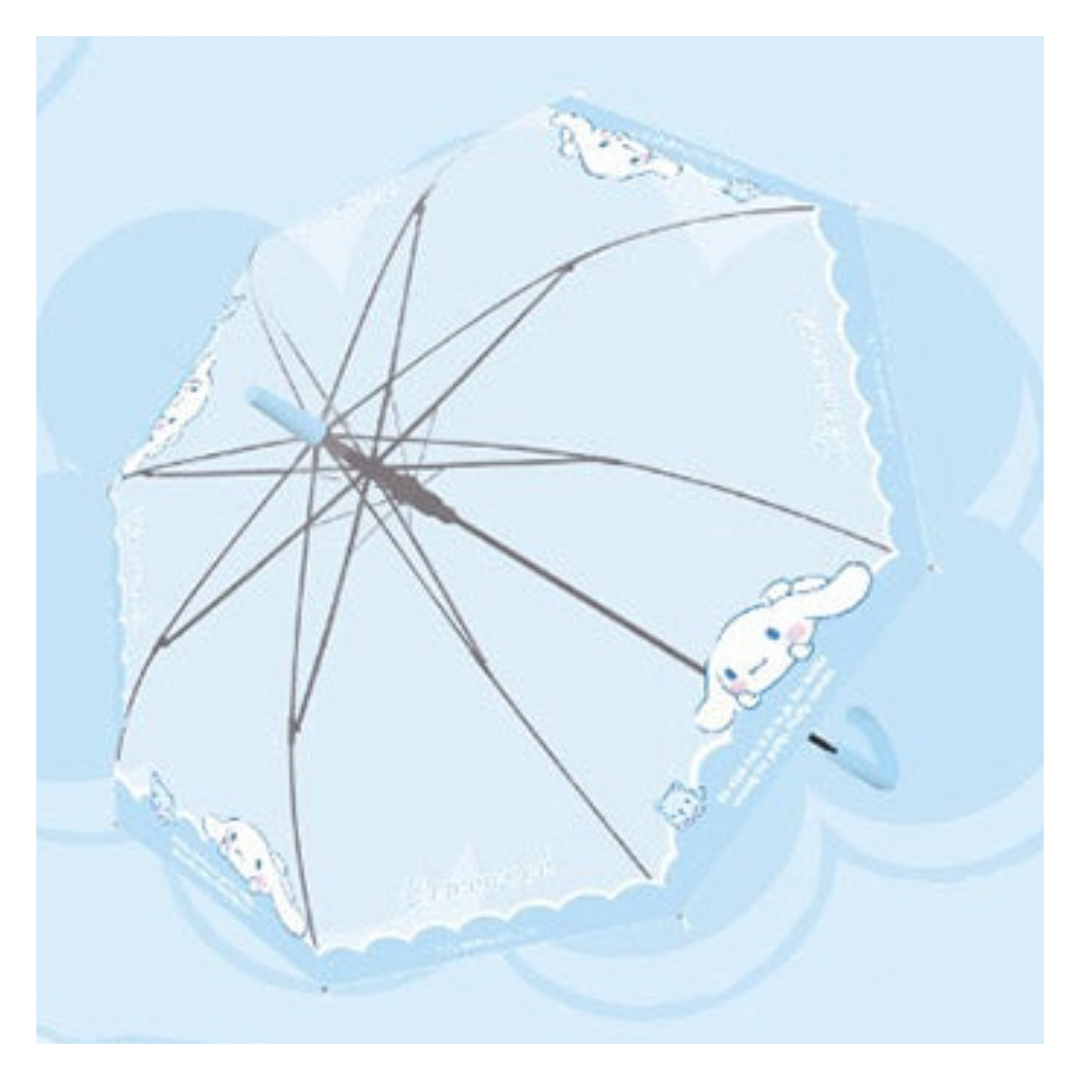 SANRIO CINNAMOROLL TRANSPARENT UMBRELLA