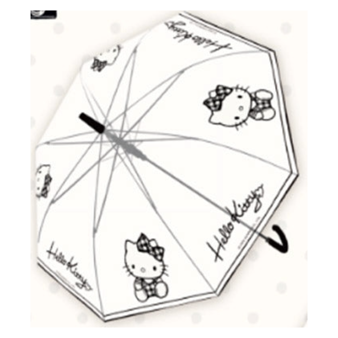 SANRIO HELLO KITTY TRANSPARENT UMBRELLA
