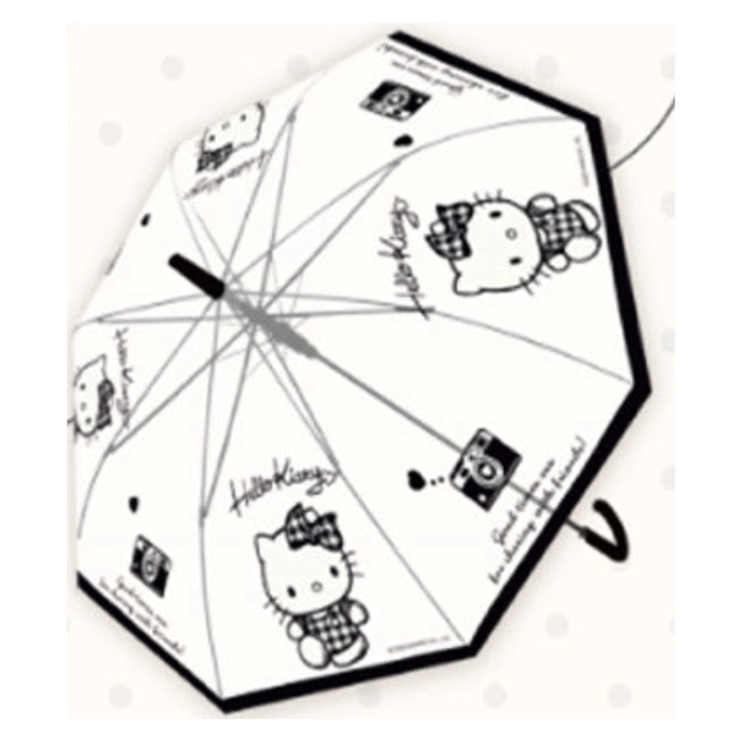 SANRIO HELLO KITTY TRANSPARENT UMBRELLA