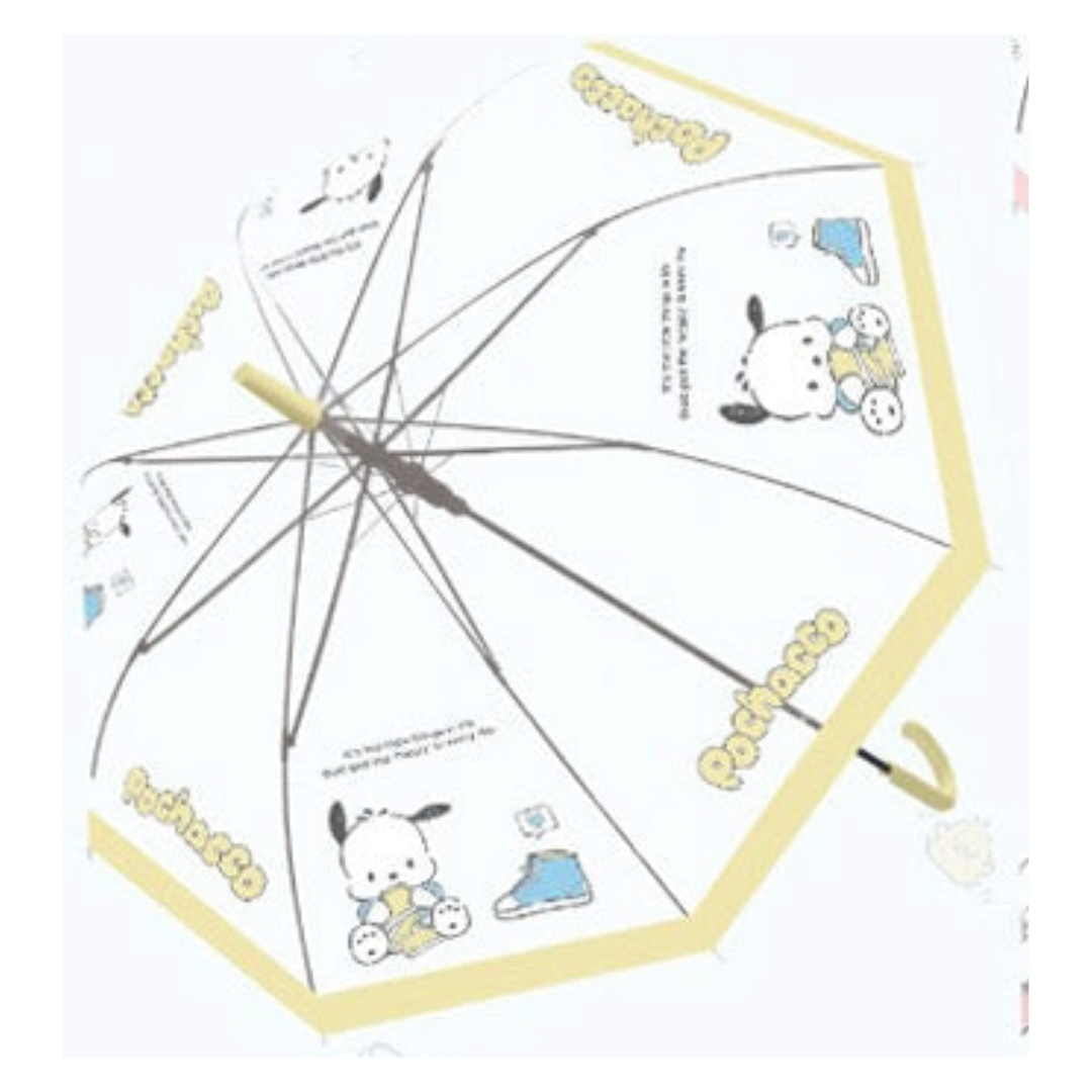 SANRIO POCHACCO TRANSPARENT UMBRELLA