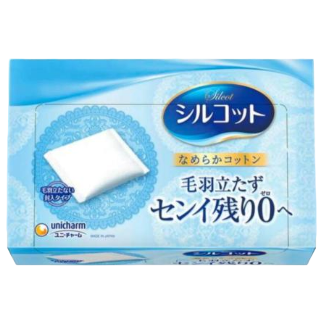UNICHARM SILCOT FACIAL COTTON SMOOTH